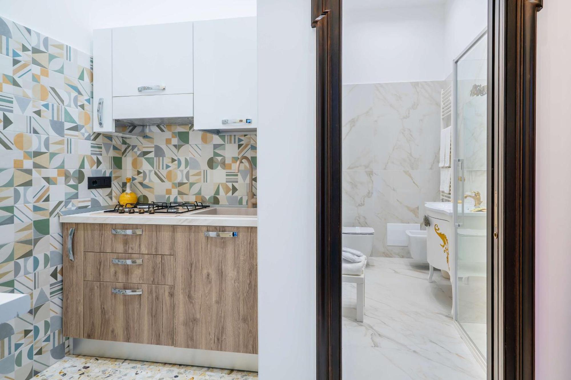Villa Agostino Luxury B&B Vico Equense Oda fotoğraf