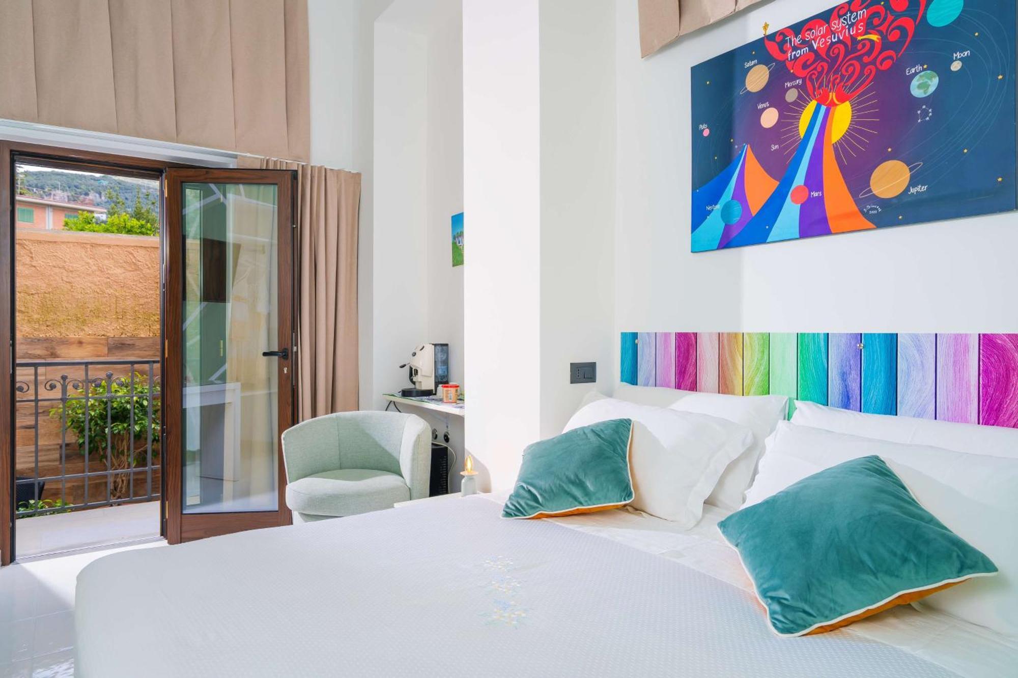 Villa Agostino Luxury B&B Vico Equense Oda fotoğraf